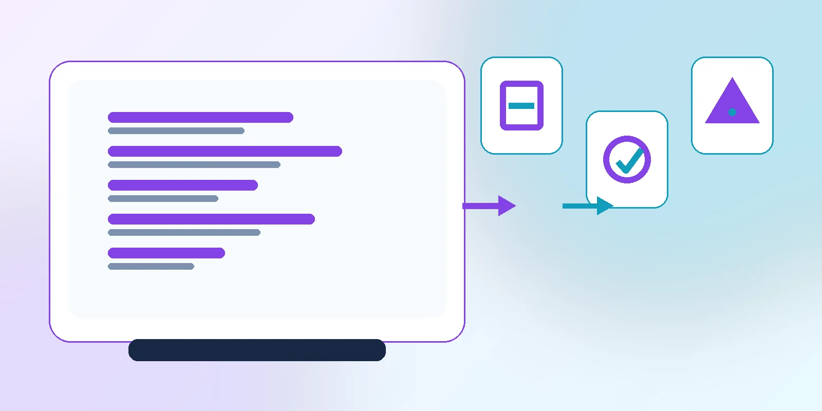 Слайд PowerPoint до и после исправления подменённых шрифтов